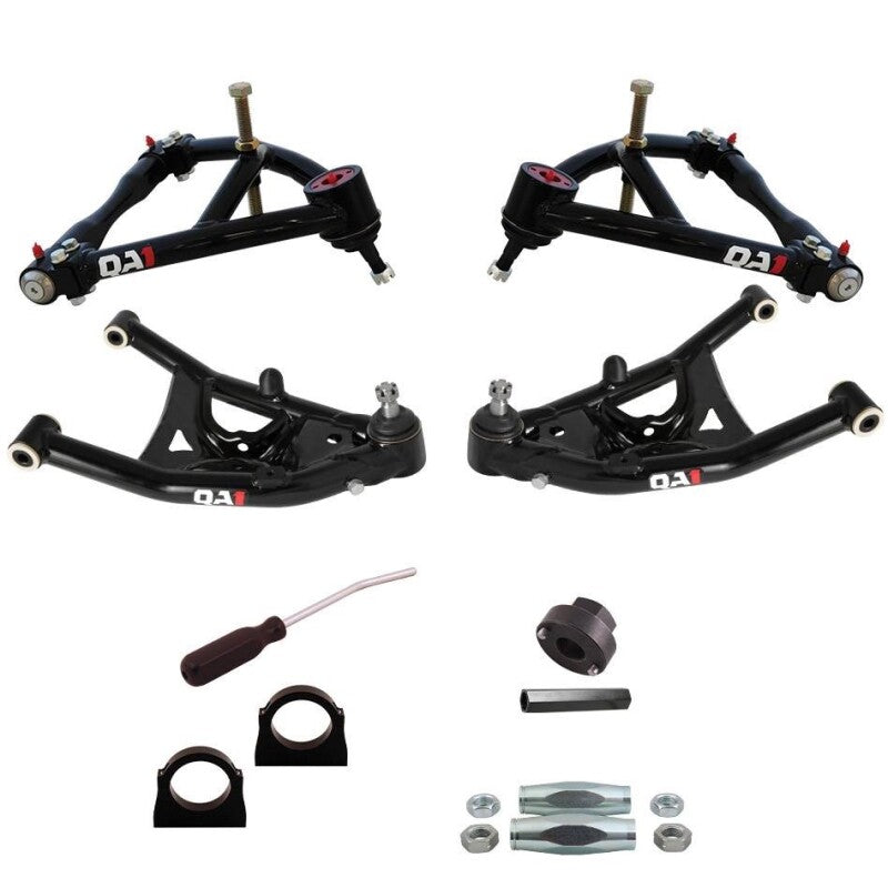 QAP Control Arms - QA1 67-69 GM F-Body Level 3 Drag Kit 2.0 w/o Shocks