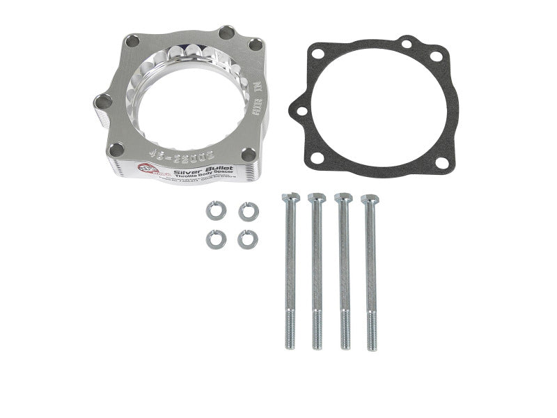 AFE Silver Bullet TBS CARB Approved - aFe Silver Bullet Throttle Body Spacers TBS Dodge Ram 03-08 V8-5.7L (Works w/ 5x-10382 only)