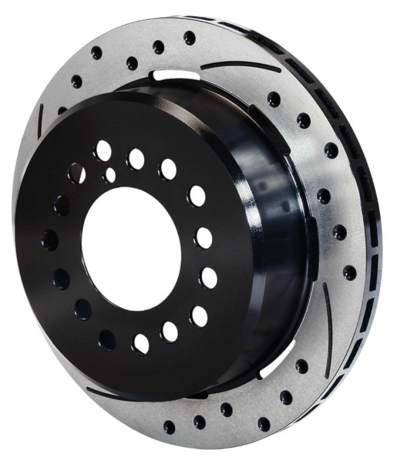 WIL Rotors - Wilwood Rotor-2.32in Offset-SRP-BLK-Drill-LH 12.19 x .810-5 x 4.75in-.44/.48/.50 Studs