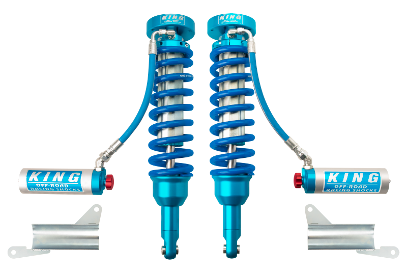 KIN 2.5 Coilovers - King Shocks 2010+ Toyota 4Runner w/KDSS Front 2.5 Dia Remote Res Coilover w/Adjuster (Pair)