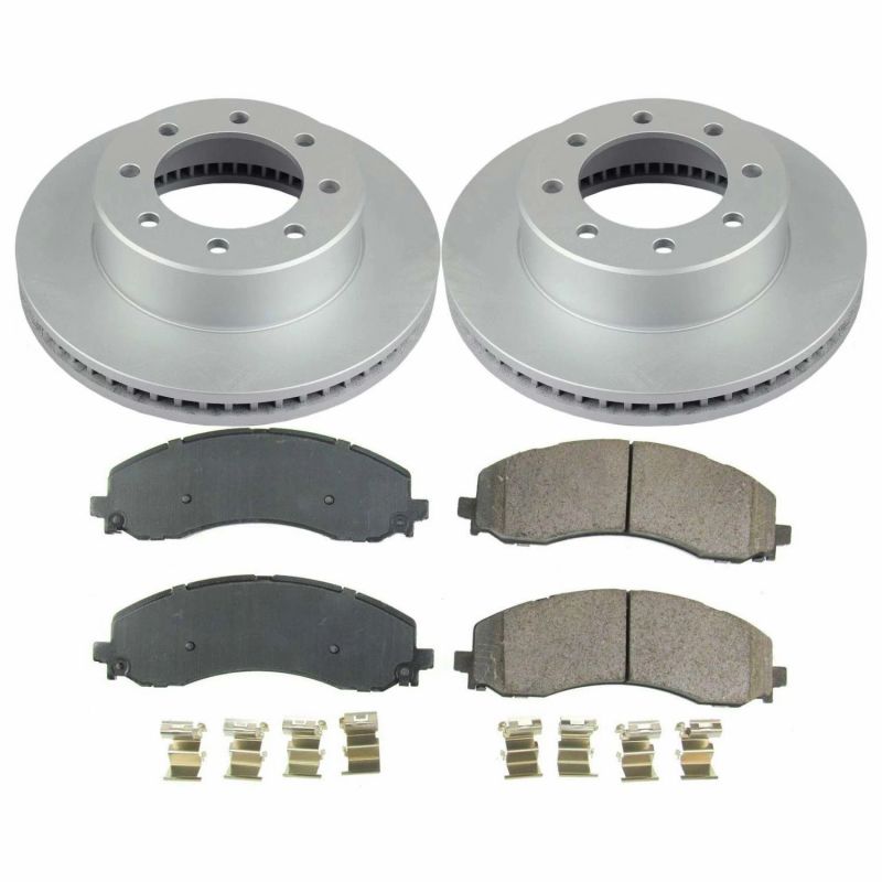 PSB Evolution Coated Rotor - Power Stop 19-22 Ram 3500 Front Z17 Coated Brake Kit