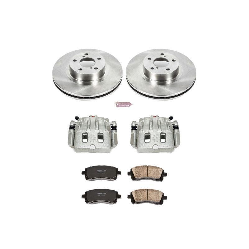 PSB Autospecialty Kit w/Cals - Power Stop 98-02 Subaru Forester Front Autospecialty Brake Kit w/Calipers