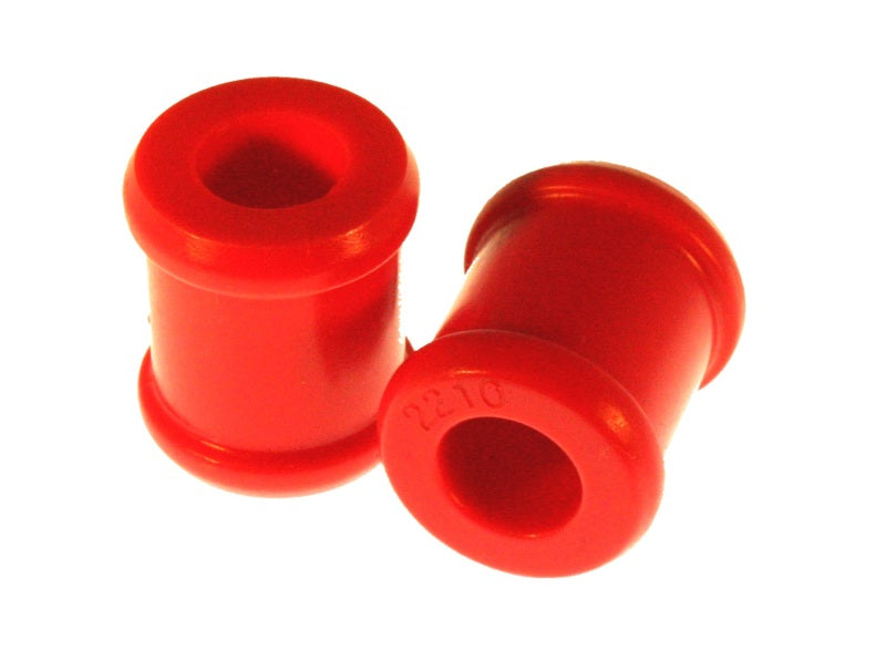 ES Shock Bushings - Red - Energy Suspension Universal Red Shock Bushing Set - Fits Std Straight Eyes 3/4in ID x 1-1/16in OD