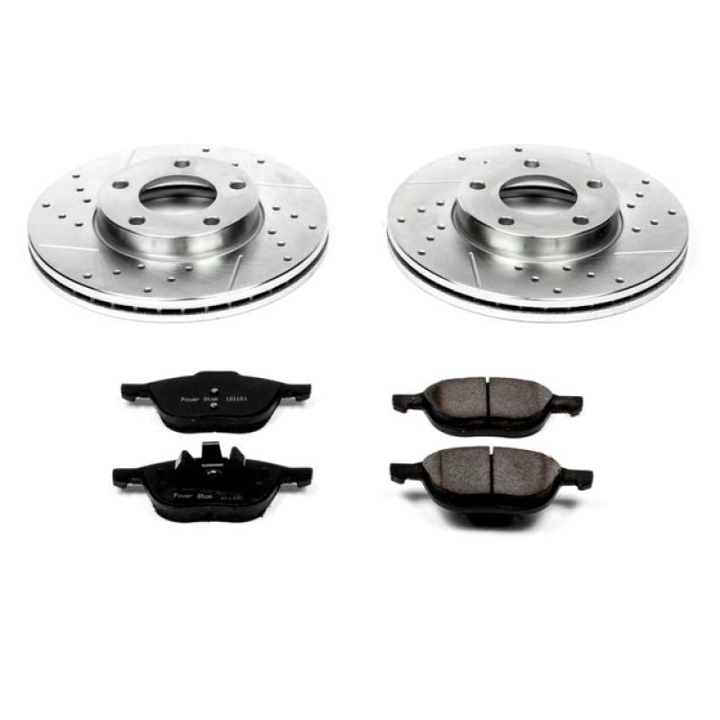 PSB Z23 Evolution Kit - Power Stop 04-13 Mazda 3 Front Z23 Evolution Sport Brake Kit
