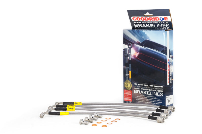 GR G-Stop Brake Line Kits - Goodridge 05-12 Nissan Pathfinder (All Models) Brake Lines