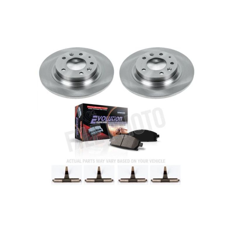 PSB Autospecialty Kit - Power Stop 98-02 Mazda 626 Rear Autospecialty Brake Kit