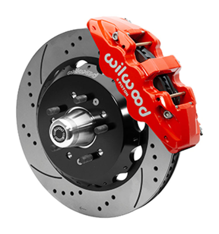 WIL Superlite Brake Kit - Wilwood 55-57 Chevy Front Kit CPP 2in. Drop