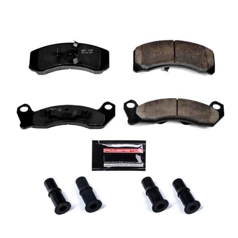 PSB Z23 Evolution Brake Pads - Power Stop 90-91 Ford Country Squire Front Z23 Evolution Sport Brake Pads w/Hardware