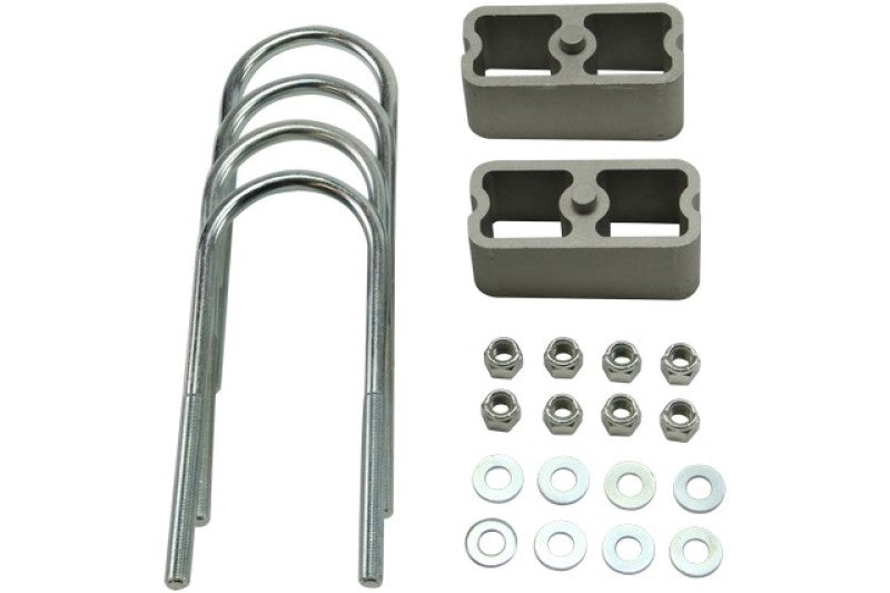 BT Lowering Block Kit - Belltech LOWERING BLOCK KIT 2inch WITH 2 DEGREE ANGLE