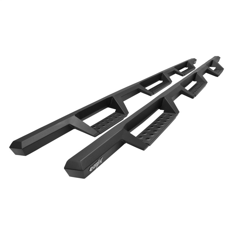 WES Nerf Bars - HDX Drop - Westin 2020 Chevy Silverado 2500/3500 HDX Drop W2W Nerf Step Bars - Textured Black