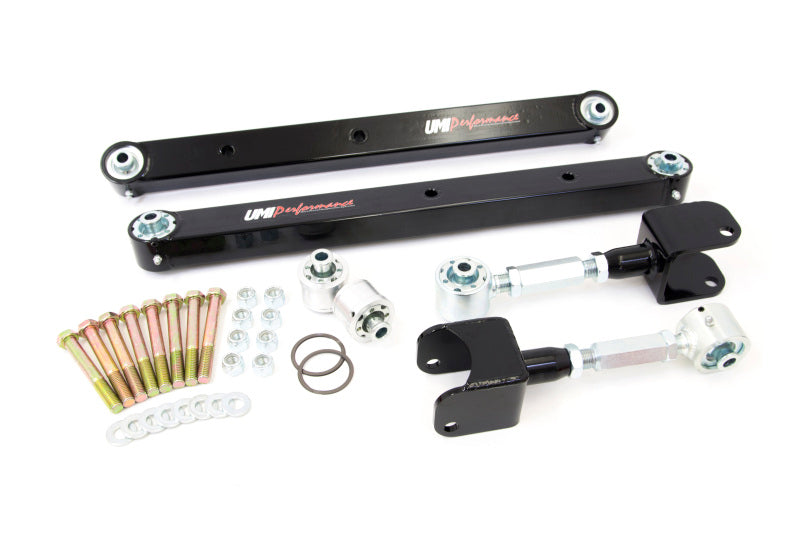 UMI Lower Control Arms - UMI Performance 68-72 GM A-Body Pro-Touring Rear Suspension Kit - Black