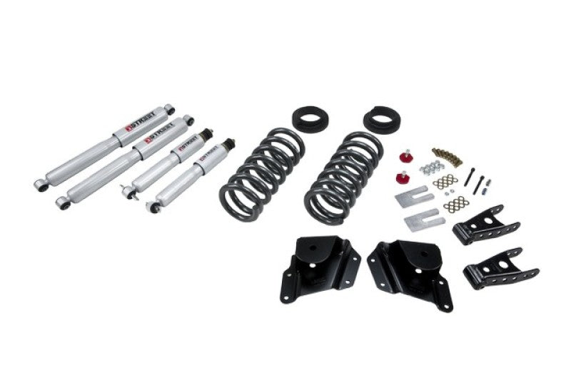 BT Lower Kit w SP Shocks - Belltech LOWERING KIT WITH SP SHOCKS