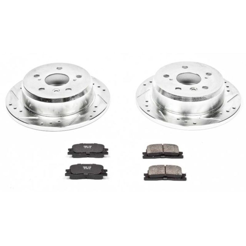 PSB Z23 Evolution Kit - Power Stop 02-03 Lexus ES300 Rear Z23 Evolution Sport Brake Kit