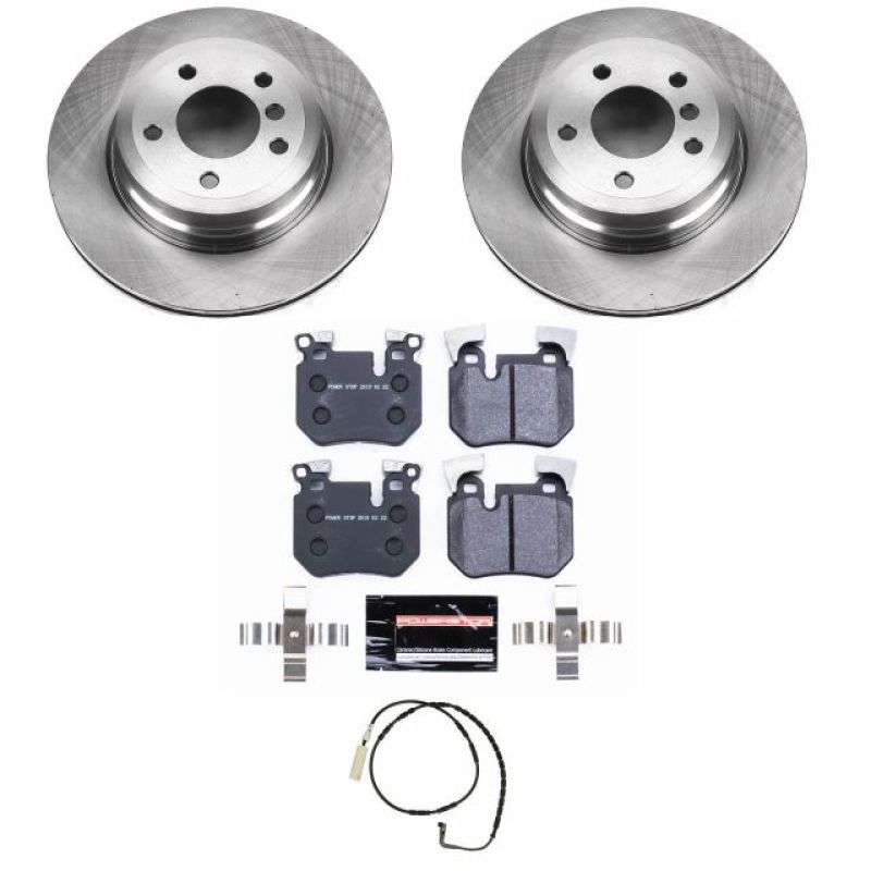PSB Track Day SPEC Kit - Power Stop 08-10 BMW 135i Rear Track Day SPEC Brake Kit