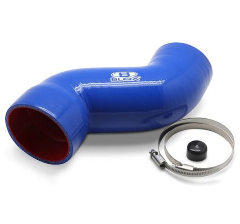 BX Silicone Intake Hoses - BLOX Racing 08-14 WRX / 08-20 STi Air Box Intake Hose - Blue