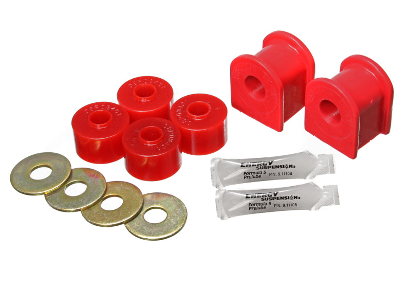 ES Sway Bar Bushings - Red - Energy Suspension 2005-07 Ford F-250/F-350 SD 2/4WD Front Sway Bar Bushing Set - 13/16inch - Red