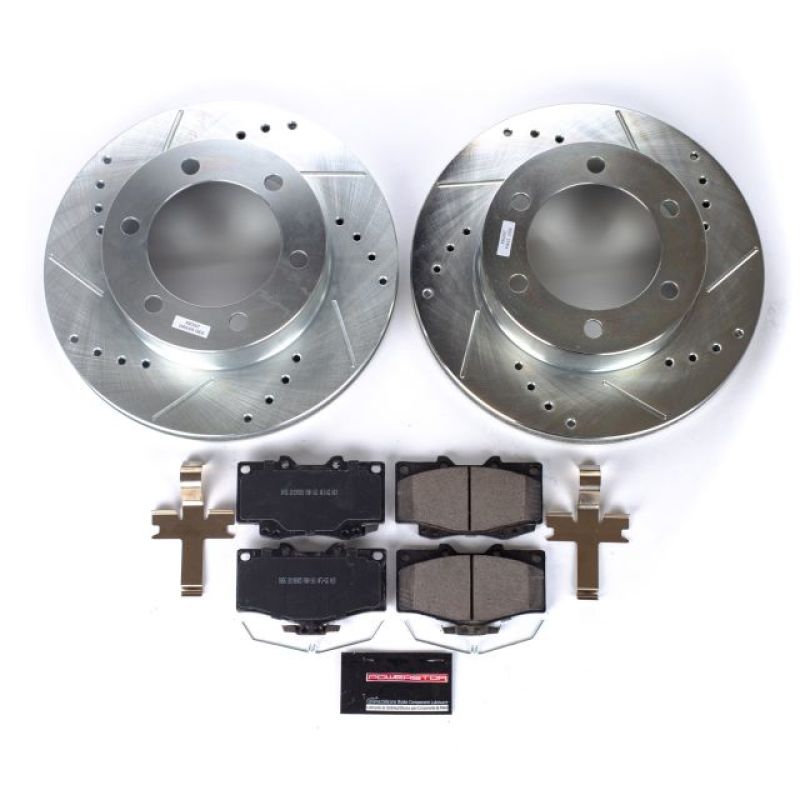 PSB Z23 Evolution Kit - Power Stop 95-02 Toyota 4Runner Front Z23 Evolution Sport Brake Kit