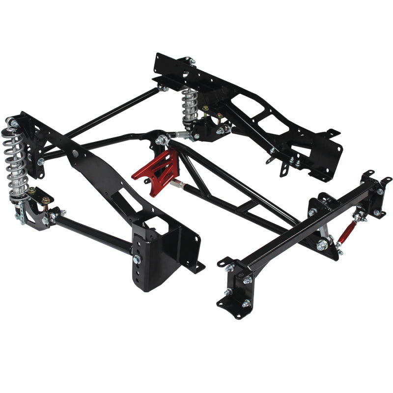 QAP Susp. Conversion System - QA1 73-87 Chevy C10 Rear Suspension Conversion System - Firm - Ford 9in - Single Adj. (250lbs/in)