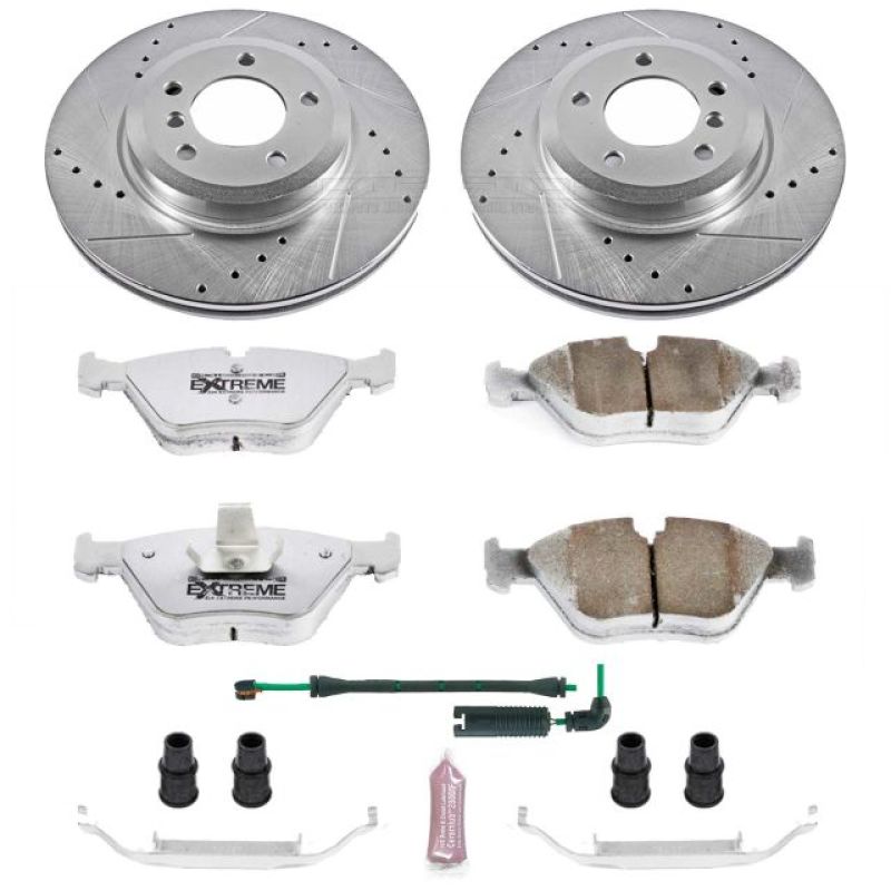 PSB Z26 Street Warrior Kit - Power Stop 01-06 BMW 330Ci Front Z26 Street Warrior Brake Kit