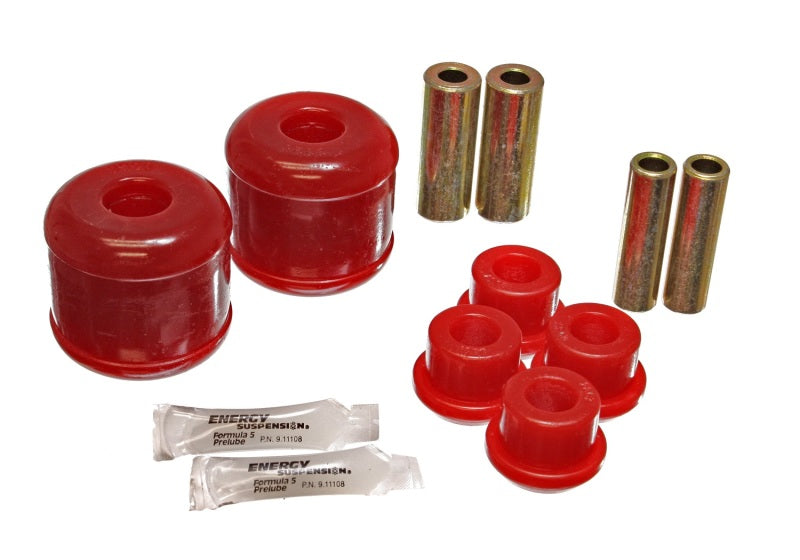 ES Trailing Arm Bush - Red - Energy Suspension 02-01 Honda Prelude Red Rear Trailing Arm Bushing Set