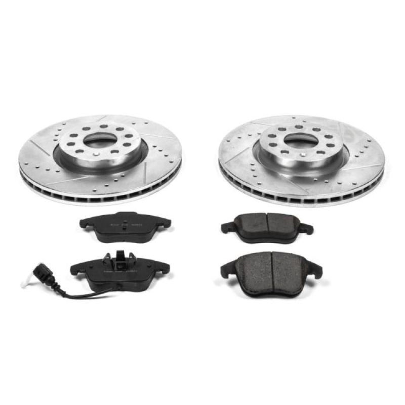 PSB Z23 Evolution Kit - Power Stop 15-18 Audi Q3 Front Z23 Evolution Sport Brake Kit