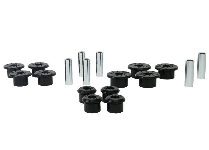 WL Bushings - Spring - Whiteline 1999-2018 Chevrolet Silverado 1500 Spring - Eye Front/Rear And Shackle Bushing