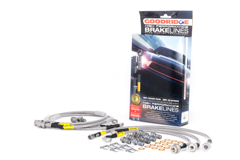 GR G-Stop Brake Line Kits - Goodridge 99-03 Chevy Silverado 2WD 2DR Ext Cab w/ 2W Steering Brake Lines