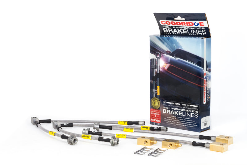 GR G-Stop Brake Line Kits - Goodridge 09-12 Nissan 370Z (NISMO Model Only) SS Brake Line Kit