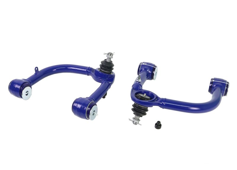SPR Control Arms - Front - SuperPro 2008 Toyota Land Cruiser Base Front Upper Fixed Offset Control Arm Set