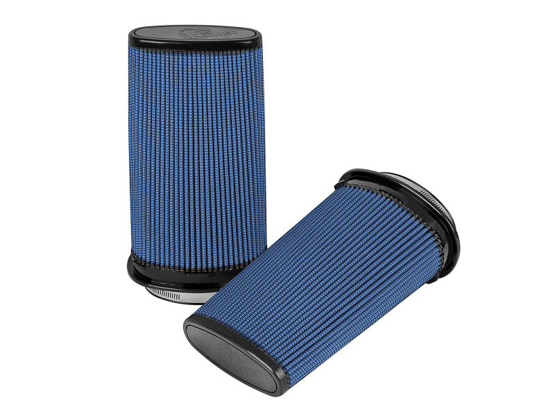 AFE Universal Pro-5 R Filter - aFe Momentum Replac Air Filter w/Pro 5R Media (Pair) 5x2.25in F/6.25x3.75in B/5.25x2.25in T/11in H