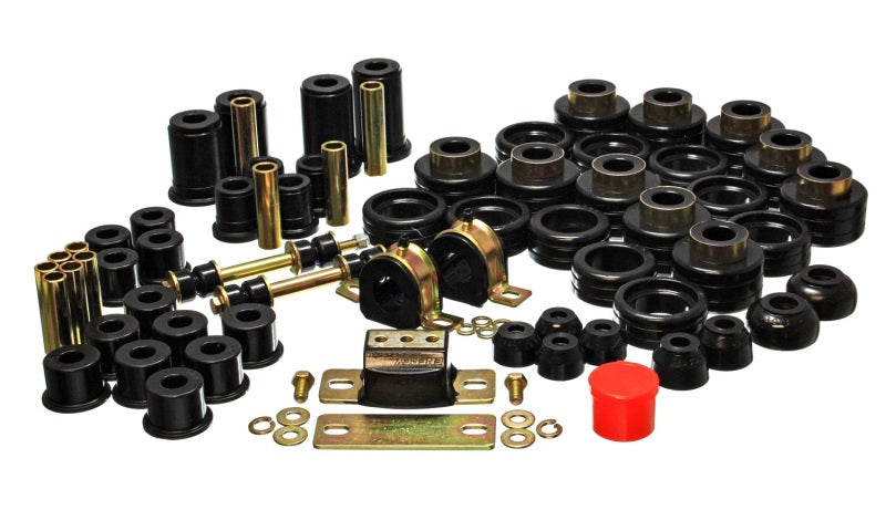 ES Hyper-Flex Sets - Black - Energy Suspension 95-99 Chevy Tahoe / GMC Denali/Yukon (except XL) 2WD Black Hyper-flex Master Bushi