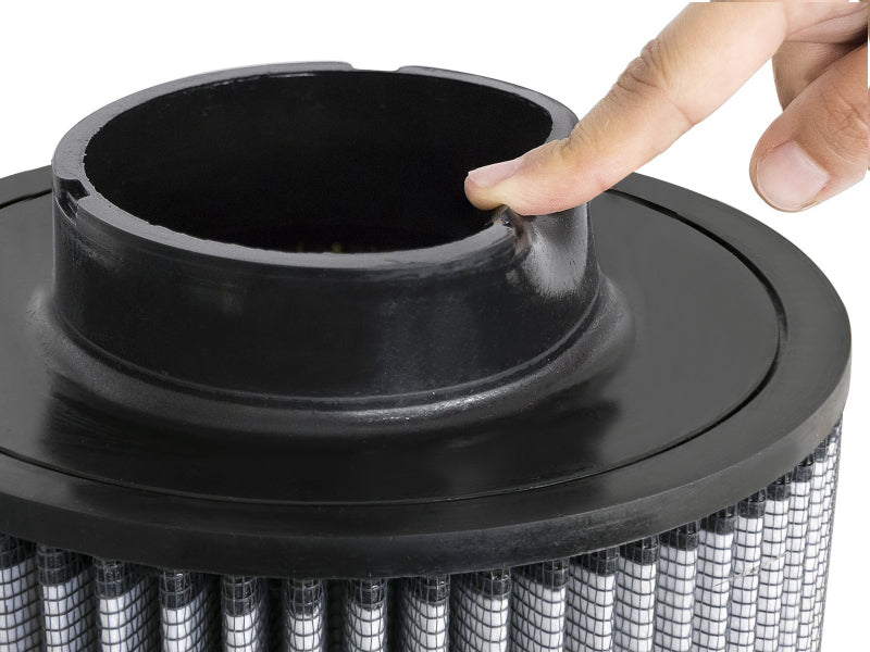 AFE Universal Pro Dry S Filter - aFe Magnum FLOW Universal Air Filter w/ Pro DRY S Media 4 F x 8-1/2in B x 8-1/2in T x 11in H