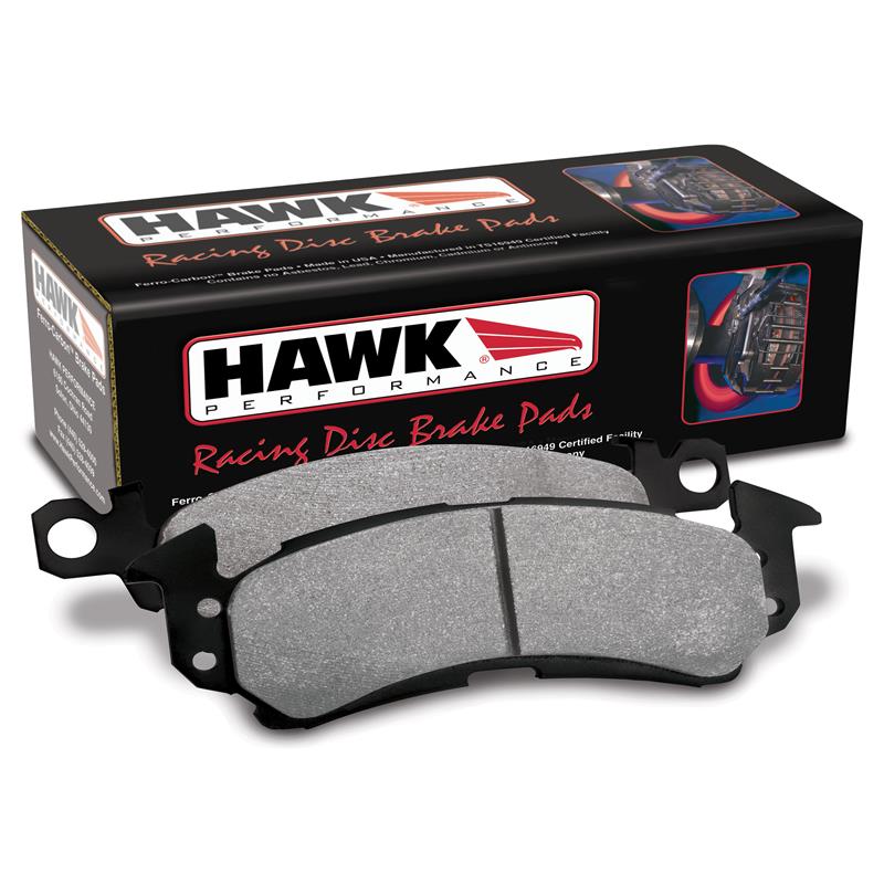 HAWK HP+ Brake Pad Sets - Hawk 08 WRX Rear HP+ Street Brake Pads