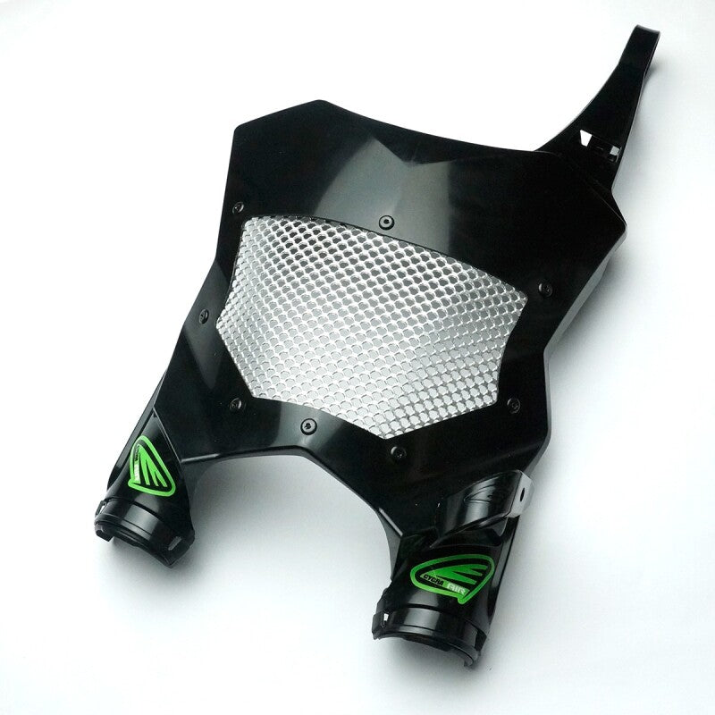 CYC Number Plate - Cycra 17-25 Kawasaki KX250/F/X/ 16-25 KX450/F/X Vented Stadium Plate - Black