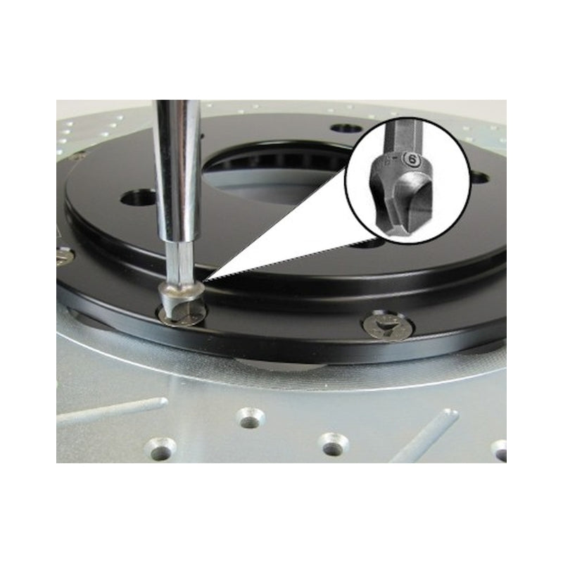BAE Hardware - Baer Brakes Rotor Hardware, NAS Tri-Wing Bolts - 12 Pack