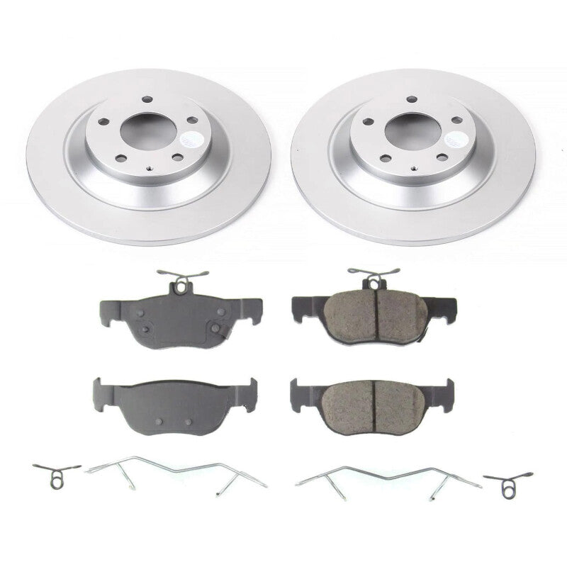 PSB Z17 Evolution Coated Kit - Power Stop 20-22 Mazda CX-30 Rear Z17 Coated Brake Kit