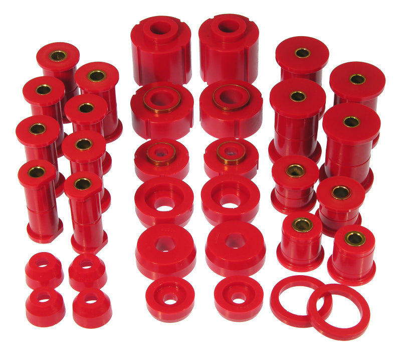 PRO Total Kits - Red - Prothane 80-98 Ford F250 4wd Total Kit - Red
