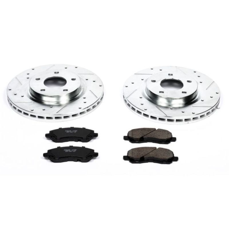 PSB Z23 Evolution Kit - Power Stop 11-14 Chrysler 200 Front Z23 Evolution Sport Brake Kit