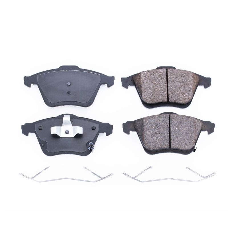 PSB Z17 Evolution Brake Pads - Power Stop 06-07 Mazda 6 Front Z17 Evolution Ceramic Brake Pads w/Hardware
