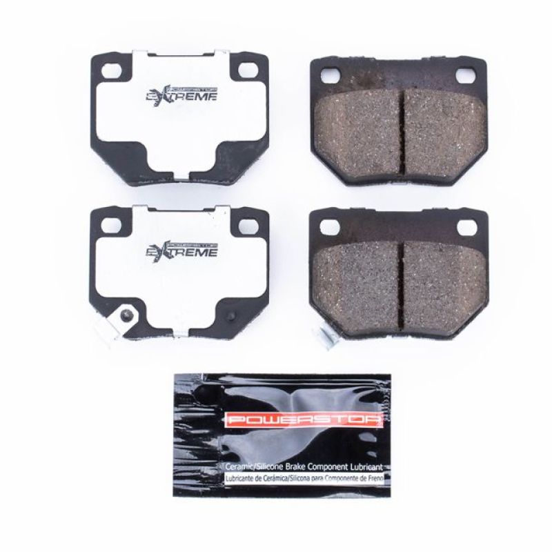 PSB Z26 Extreme Brake Pads - Power Stop 90-96 Nissan 300ZX Rear Z26 Extreme Street Brake Pads w/Hardware