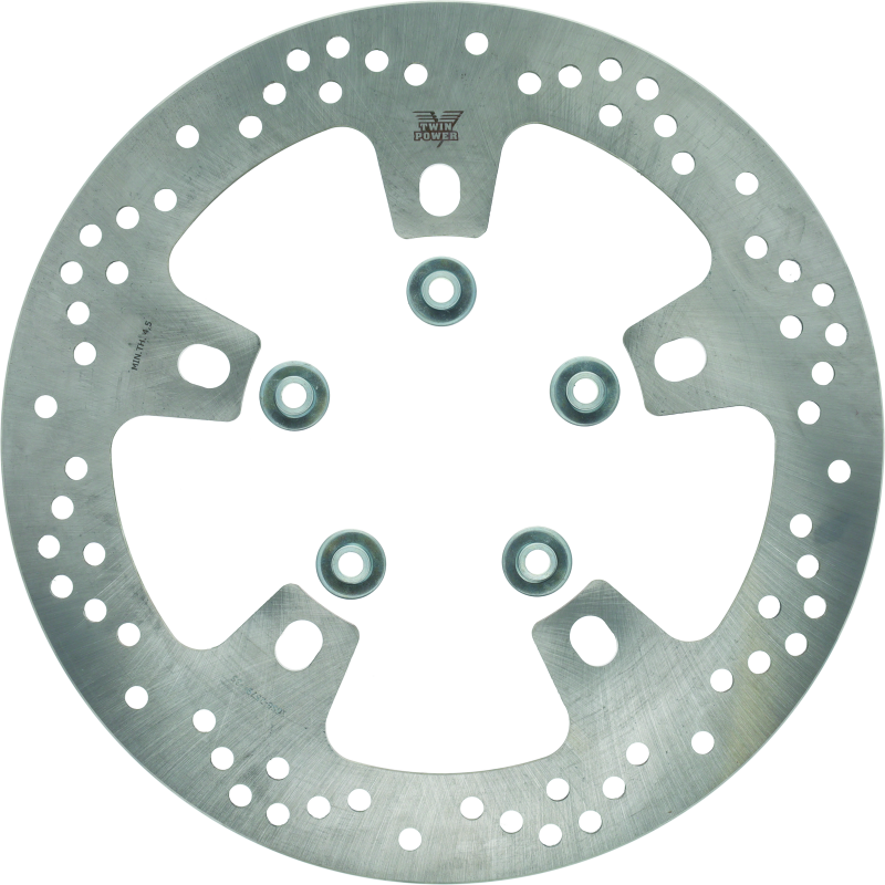 TWP Brake Rotors - Twin Power 14 Up Touring 1 Piece Floating Rotor Replaces H-D 41500017 Lug Mount Type