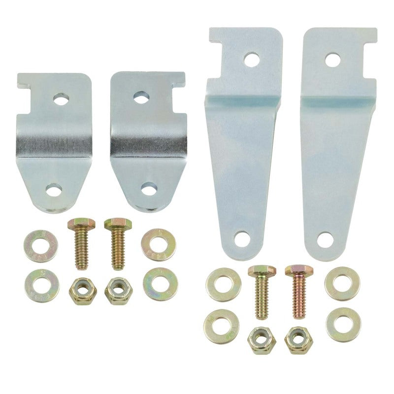 SYN Brake Line Kits - Synergy 07-18 Jeep Wrangler JK/JKU Brake Line Relocation Kit Front and Rear