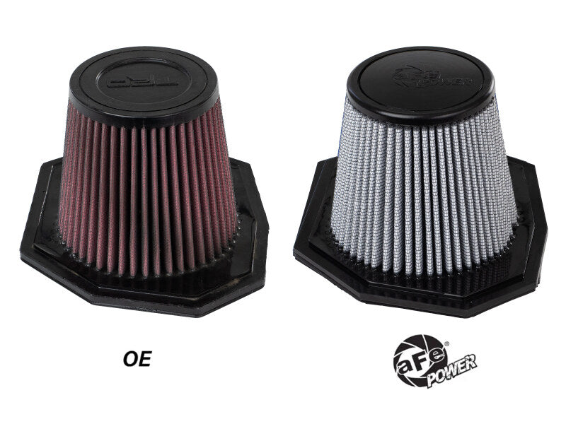 AFE Direct Fit Pro DRY S Air Filter - aFe 24-26 Toyota Tacoma L4-2.4L (t) Magnum FLOW Inverted Replacement Air Filter w/ Pro DRY S Media