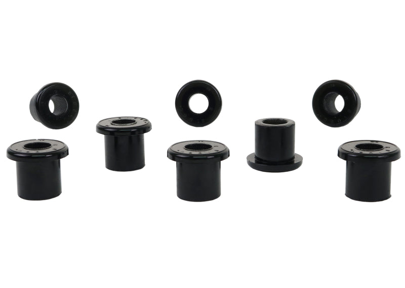 WL Bushings - Spring - Whiteline Plus 86-11/05 Toyota Frontier / 2/97-11/05 XTerra Rear Spring - Eye Rear & Shackle Bushing
