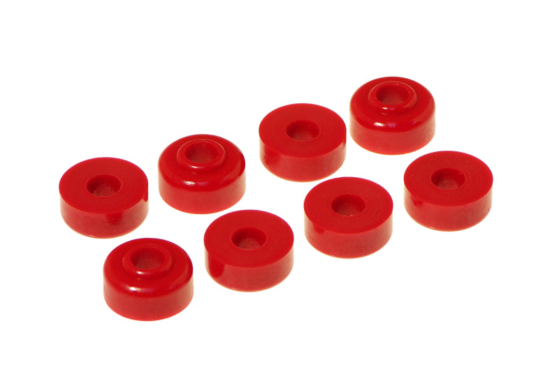 PRO Sway/End Link Bush - Red - Prothane Universal End Link Bushings - 1/2in x 1 OD (Set of 8) - Red