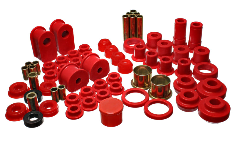 ES Hyper-Flex Sets - Red - Energy Suspension 91-94 Ford Explorer 4WD Red Hyper-flex Master Bushing Set