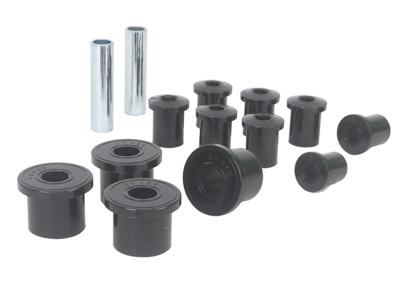 WL Bushings - Spring - Whiteline 1981-1985 Jeep Scrambler Rear Leaf Spring & Shackle Bushings
