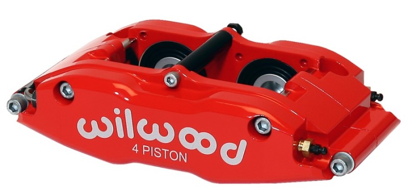 WIL Superlite Caliper - Wilwood Caliper-BNSL4R-Red 1.75in Pistons 1.10in Disc