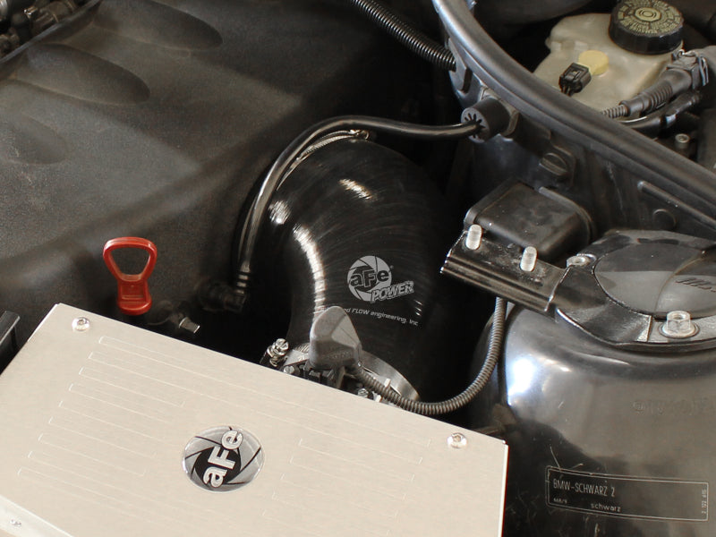 AFE Torque Tube - aFe MagnumFORCE Intakes Torque Booster Tube BMW M3 (E46) 01-07 L6-3.2L Black Upgrade 51/54-10461