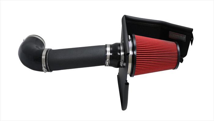 COR Apex Air Intakes - Corsa Apex 11-17 Dodge Charger/Challenger R/T 5.7L V8 DryTech 3D Metal Intake System
